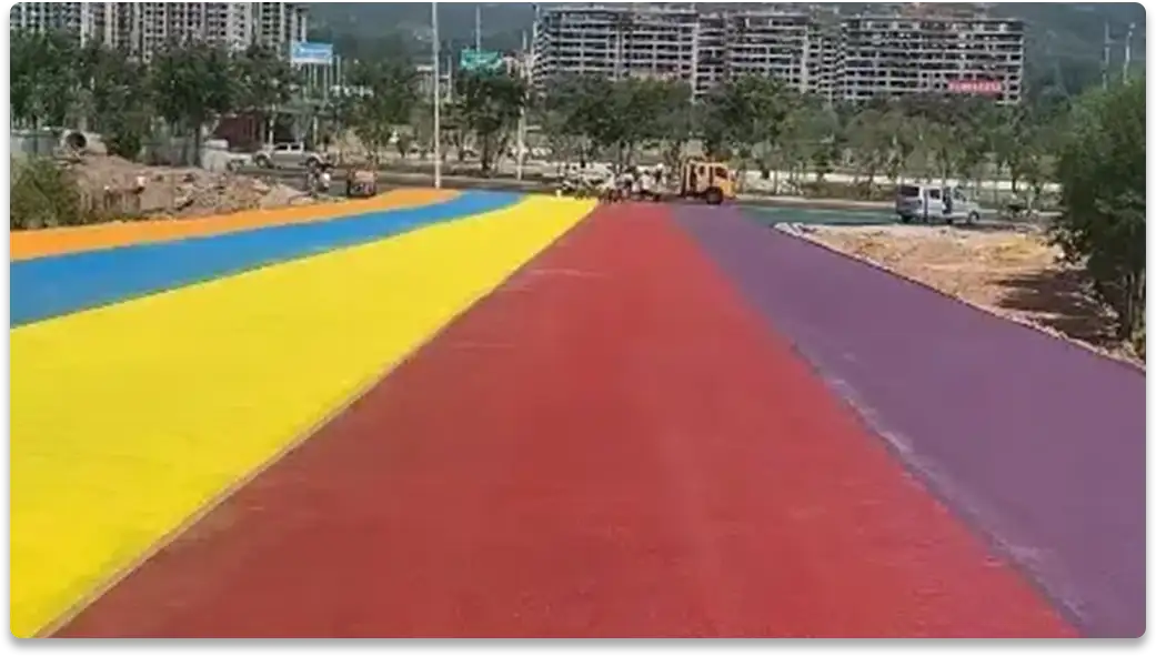 Asphalt modified paint 02