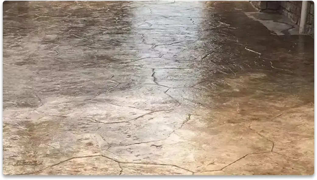 Ceramic particle non-slip pavement 03