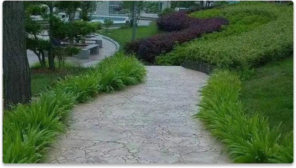 Ceramic particle non-slip pavement 04