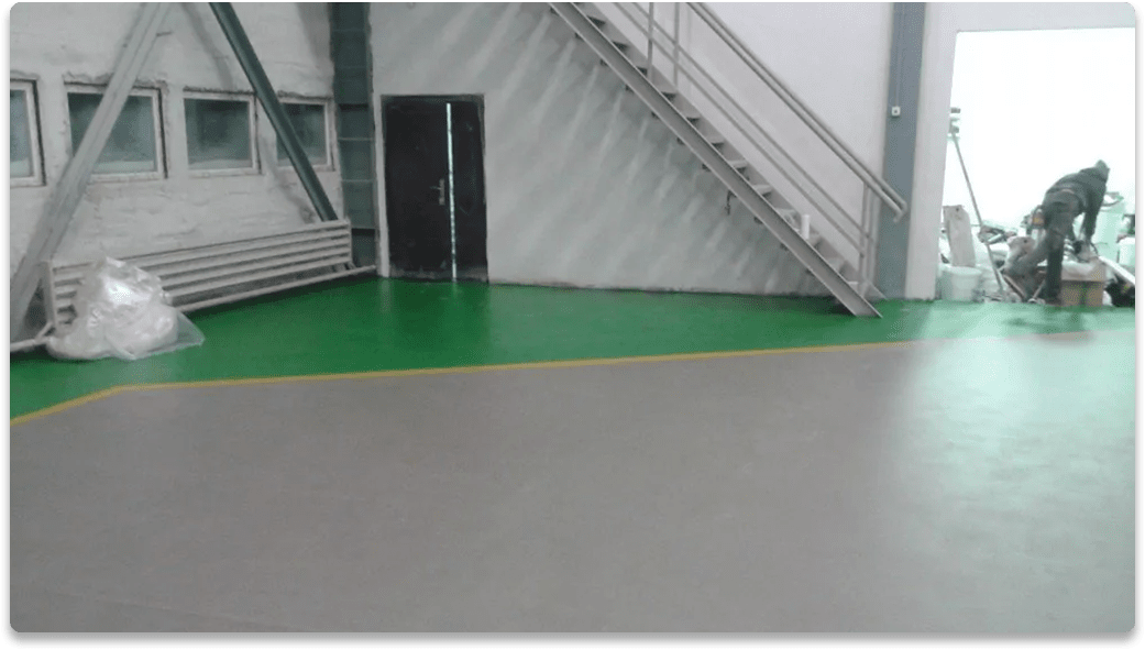 Epoxy floor medium paint 02