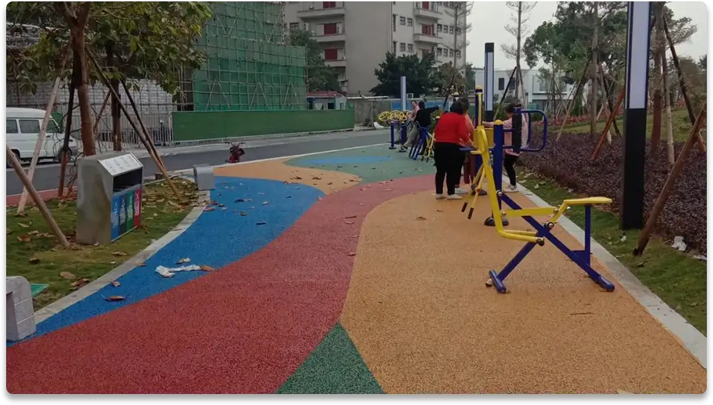 Pervious concrete pavement 01