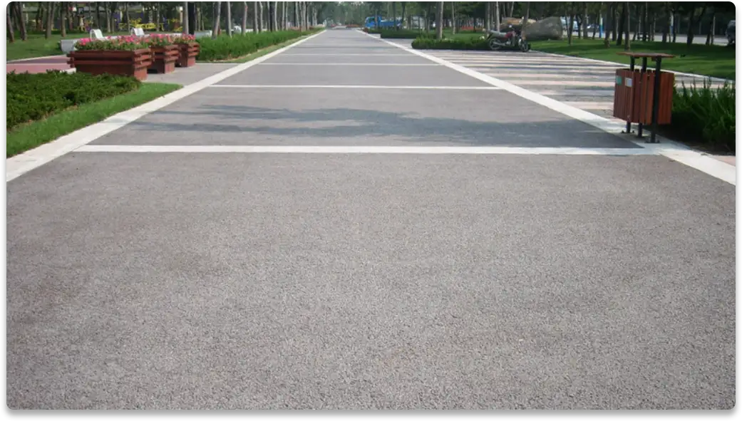 Pervious concrete pavement 02