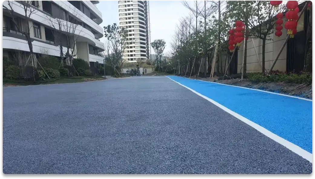 Pervious concrete pavement 03