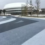 Pervious concrete pavement