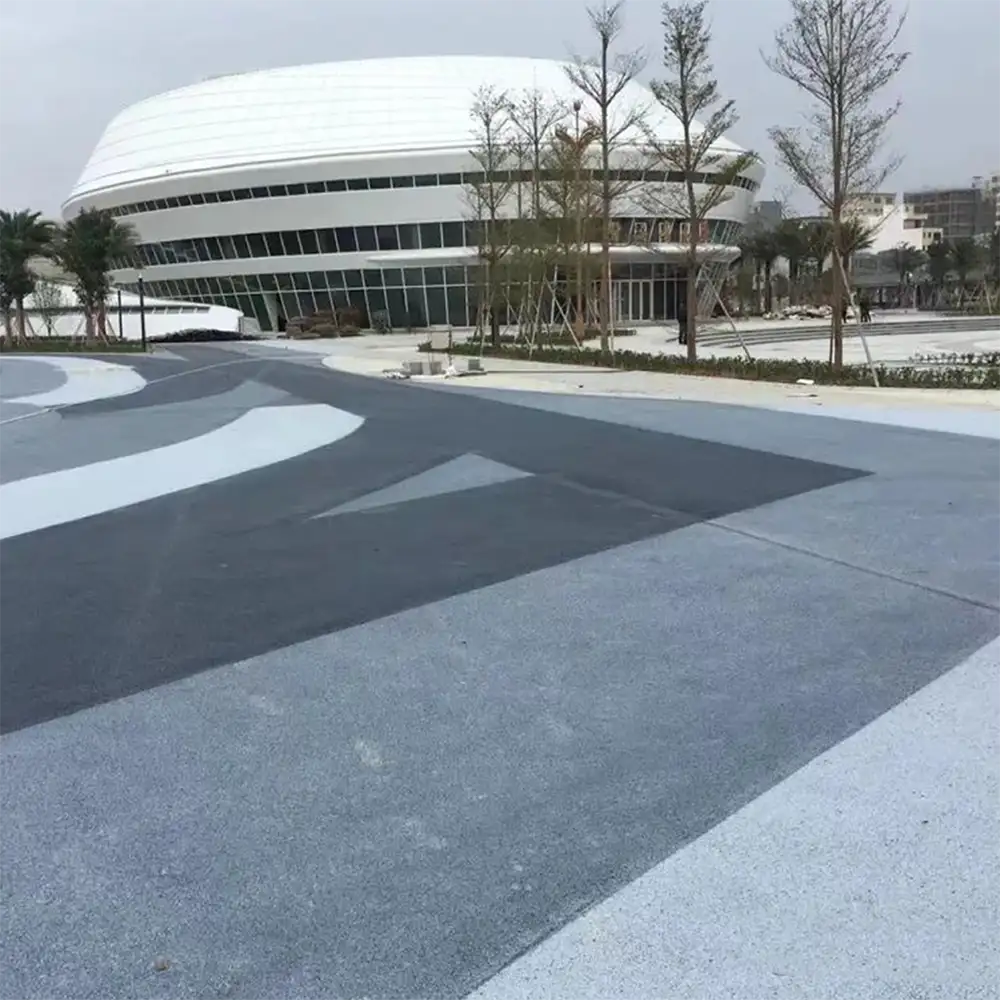 Pervious concrete pavement