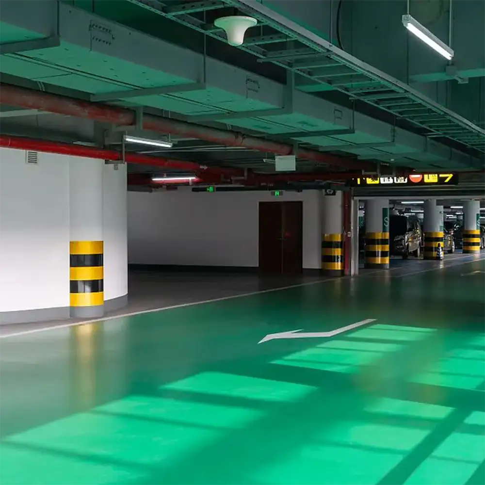 Water-based resin mortar